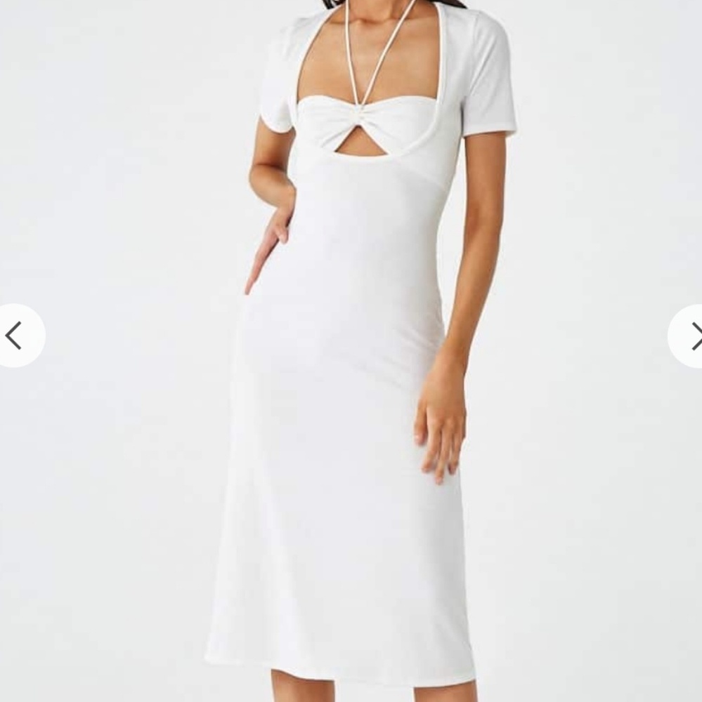 Bodycon Dress and Bandeau Top Set